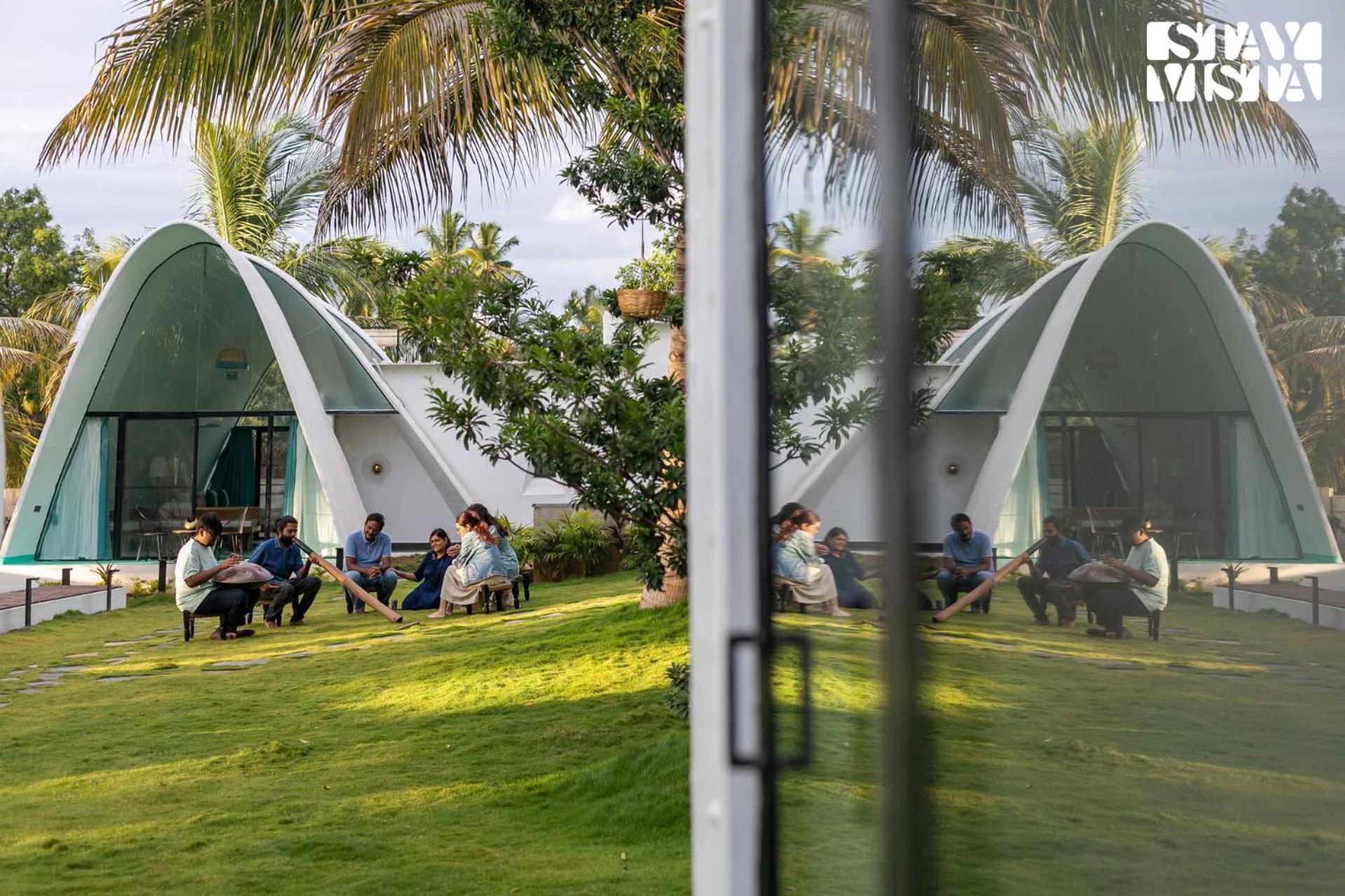 Stayvista At Shwaas Mysore With Private Pool 外观 照片