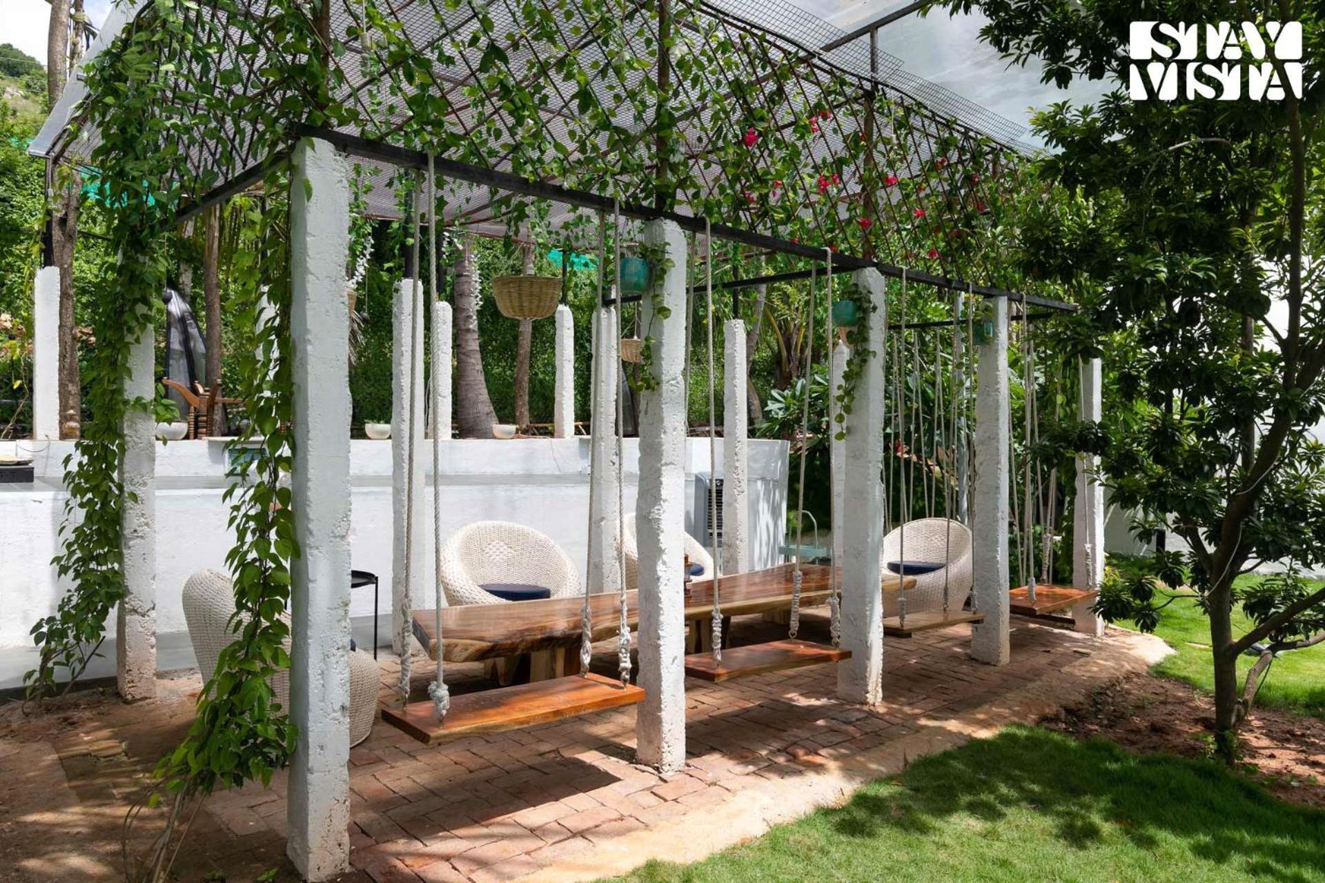 Stayvista At Shwaas Mysore With Private Pool 外观 照片