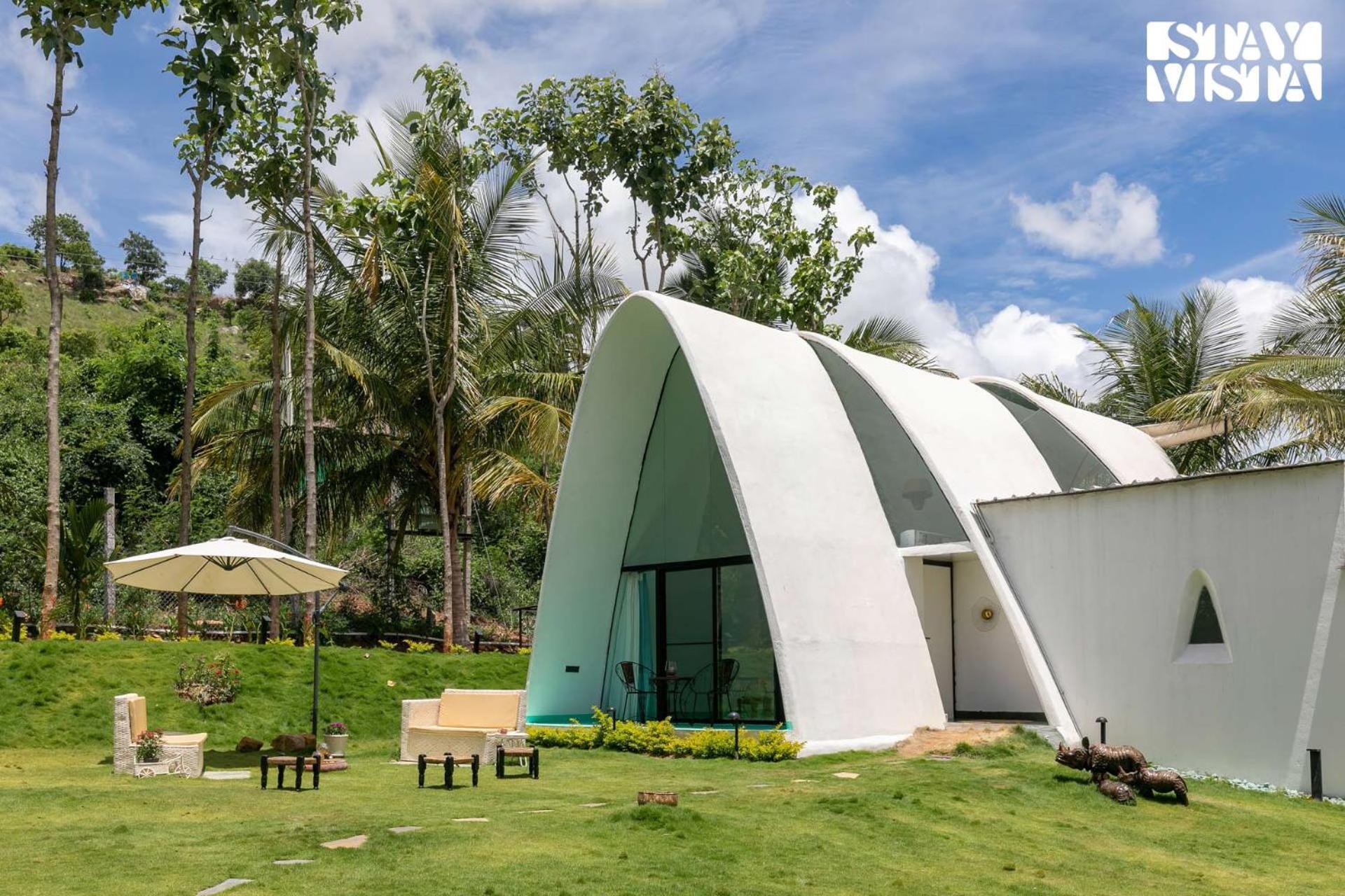 Stayvista At Shwaas Mysore With Private Pool 外观 照片