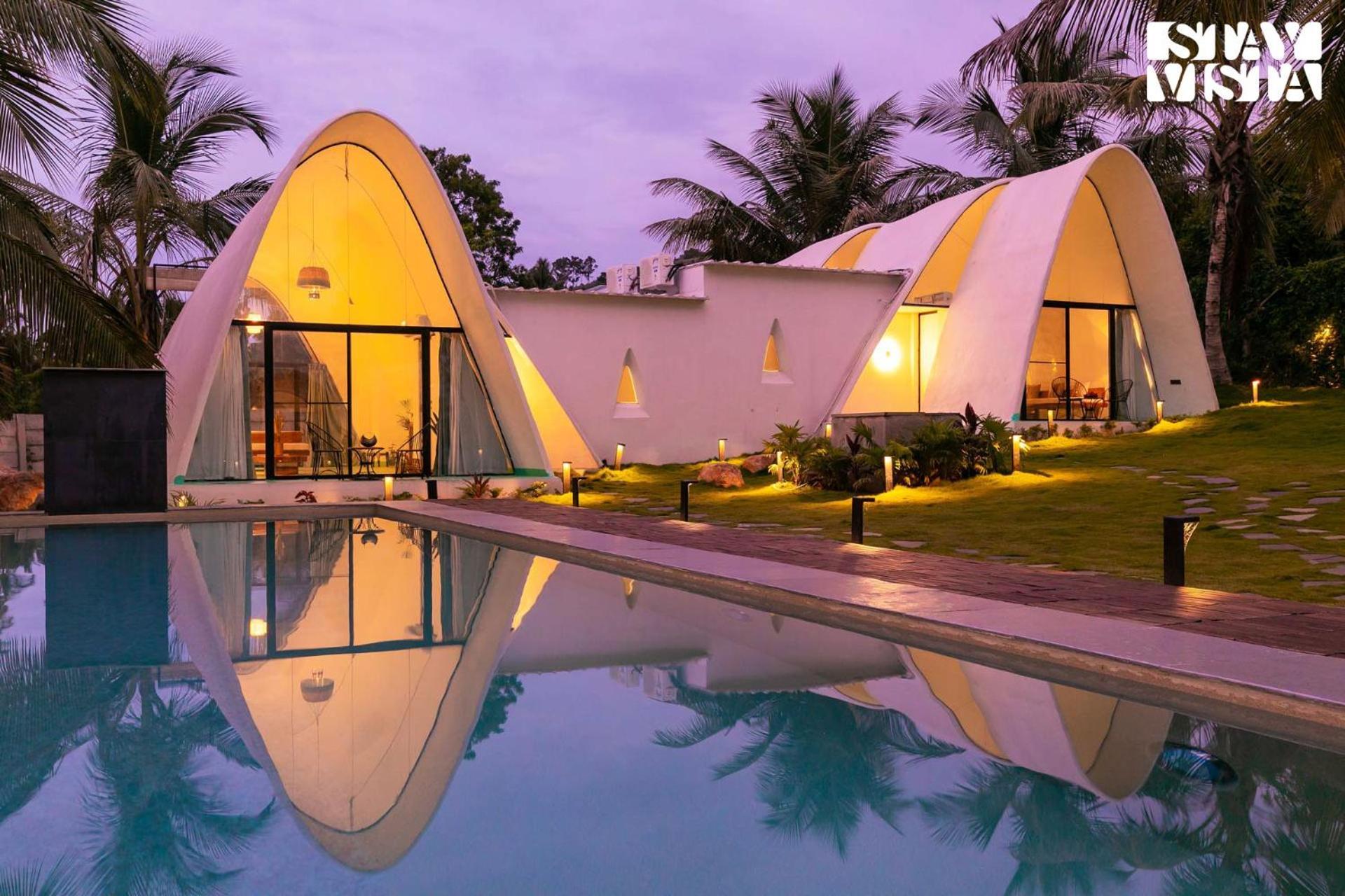 Stayvista At Shwaas Mysore With Private Pool 外观 照片